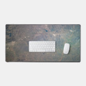 Earth View Outer Space Science Schreibtischunterlage (Tastatur & Maus)