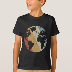 Earth Vintag Retro Style Earth's Day T-Shirt