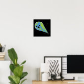 Earth Vs. Black Hole Poster (Heimbüro)