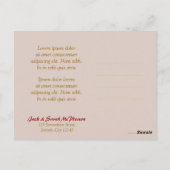 Earth Weave Shine Danke an die Postkarte (Rückseite)