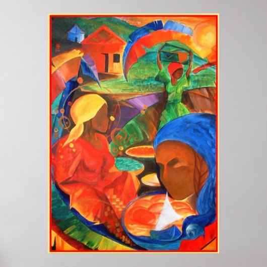 Earth Wind Fire 3 Soule 1 Herz Poster (Vorne)