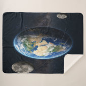 Earth with Two Moons Sherpadecke (Vorderseite (Horizontal))