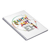 Earth Without Art Is Just Eh Painter Artist Design Notizblock (Rechte Seite)