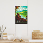 EARTH Your Oase in Space NASA Visionen of Future Poster (Küche)