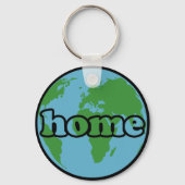 Earth Zuhause Schlüsselanhänger (Vorderseite)