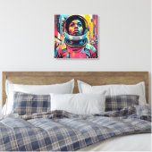 EARTHBOUND-3 LEINWANDDRUCK (Insitu (Schlafzimmer))