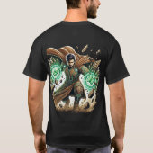 Earthbound Guardian - Superhero T - Shirt (Rückseite)