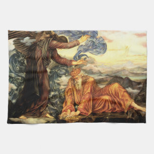 Earthbound von Evelyn De Morgan, viktorianische Ku Geschirrtuch