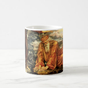 Earthbound von Evelyn De Morgan, viktorianische Ku Kaffeetasse