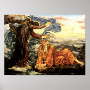 Earthbound von Evelyn De Morgan, viktorianische Ku Poster