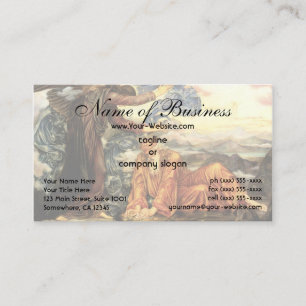Earthbound von Evelyn De Morgan Visitenkarte