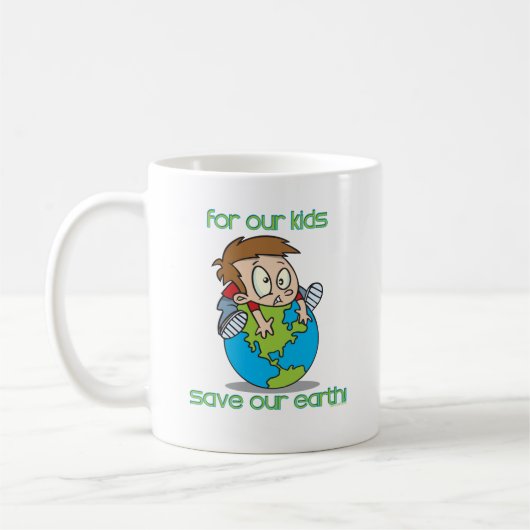 EarthDay-8 Kaffeetasse (Links)