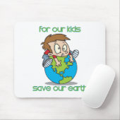 EarthDay-8 Mousepad (Mit Mouse)