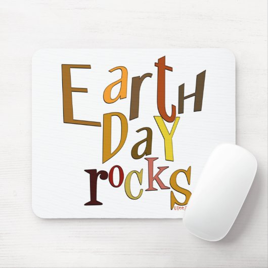 EarthDay-9e Mousepad (Mit Mouse)
