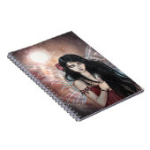 Earthen Dusk Fairy Fantasy Notebook Notizblock (Rechte Seite)