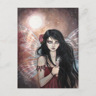 Earthen Dusk Fantasy Fairy Postcard Postkarte