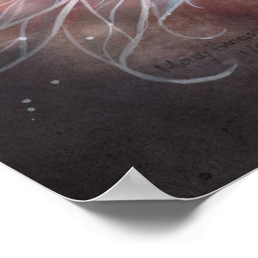 Earthen Dusk Mystical Fairy Poster (Ecke)