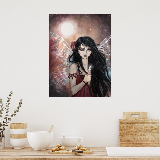Earthen Dusk Mystical Fairy Poster (Küche)
