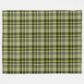 Earthen Green Kariert Fleece Blanket, 30"x40" (Vorderseite (Horizontal))