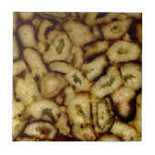 Earthen Green Quarz Agates Fliese (Vorderseite)