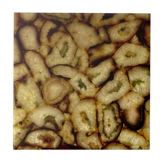 Earthen Green Quarz Agates Fliese (Vorderseite)