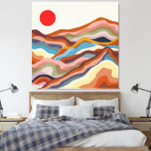 Earthen Majesty Leinwanddruck (Insitu (Schlafzimmer))