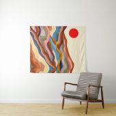 Earthen Majesty Wandteppich (Beispiel (Horizontal))