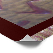 Earthenware Kokopelli Poster (Ecke)