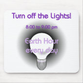 EarthHour4 Mousepad (Vorne)