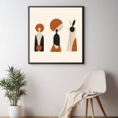 Earthline-Formen Poster