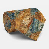 Earthly Marble Neck Tie Krawatte (Gerollt)