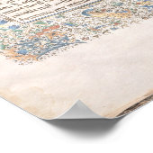 Earthly Paradise, a Book on Seven Ages of World Poster (Ecke)