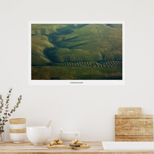 Earthographie 14 poster (Küche)