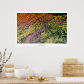 Earthographie 15 poster (Küche)