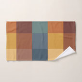 EARTHONENSTREIFEN UND GEOMETRISCHE PATTER BADHANDTUCH SET (Handtuch)