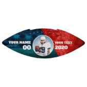 Earthquake Custom Football Red (Panel)