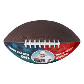 Earthquake Custom Football Red (Vorderseite)