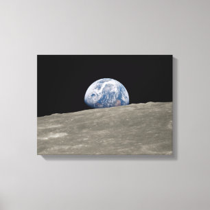 Earthrise Apollo 8 Leinwanddruck