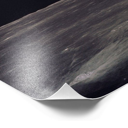 Earthrise Fotodruck (Ecke)