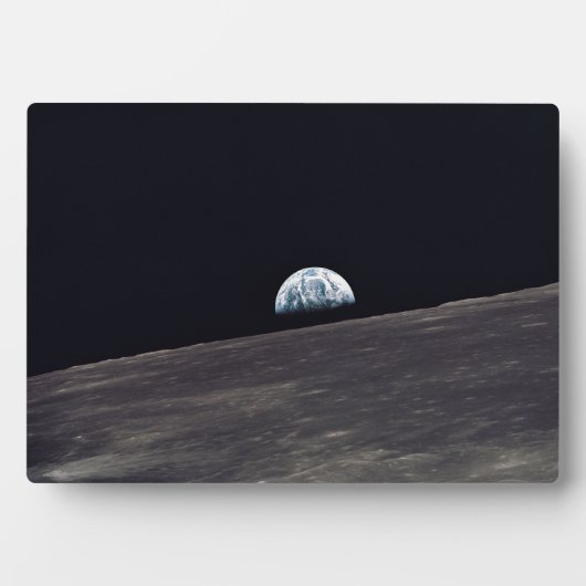Earthrise Fotoplatte (Vorderseite)