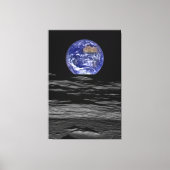 Earthrise Leinwanddruck (Vorderseite)