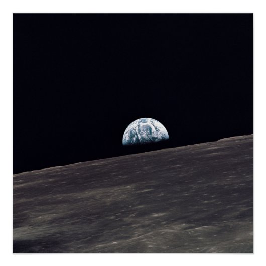 Earthrise Poster (Vorderseite)