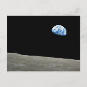 Earthrise Postkarte (Vorderseite)