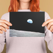 Earthrise Postkarte