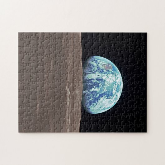 Earthrise vom Mond Puzzle (Horizontal)