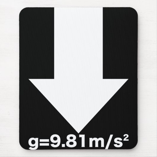 Earth's_Gravity Mousepad (Vorne)
