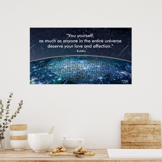 Earths Heart Poster (Küche)