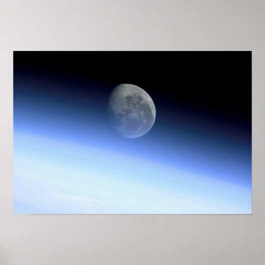 Earth's limb poster (Vorne)