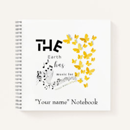 Earth's Symphony Notizblock