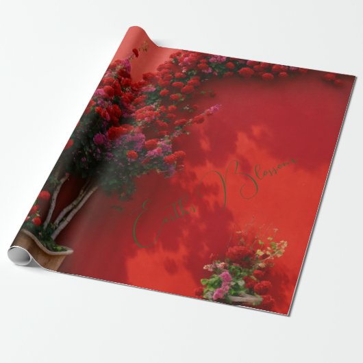 #Earth'sBlossomWrappingPaper Geschenkpapier (Ungerollt)